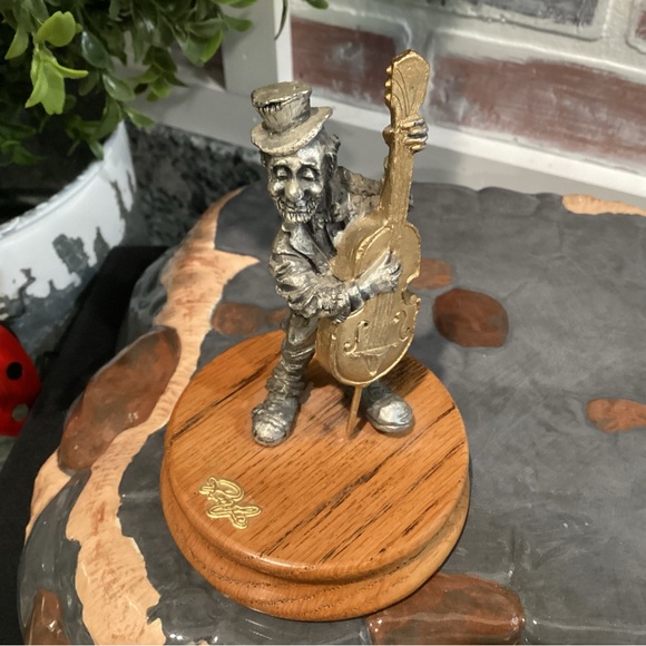 Vintage Pewter Ron Lee Hobo Band Collection - Collectible - Org. Price Sticker - Picture 2 of 9